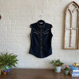 Vintage cowgirl blouse